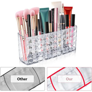 Organizador de Maquillaje y Brochas: Tu Tocador Siempre Ordenado