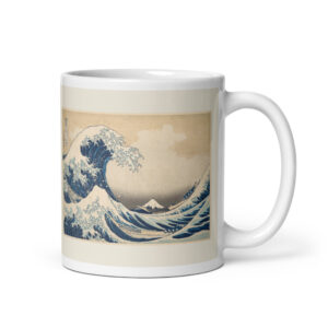 Taza La gran ola de Kanagawa · Hokusai